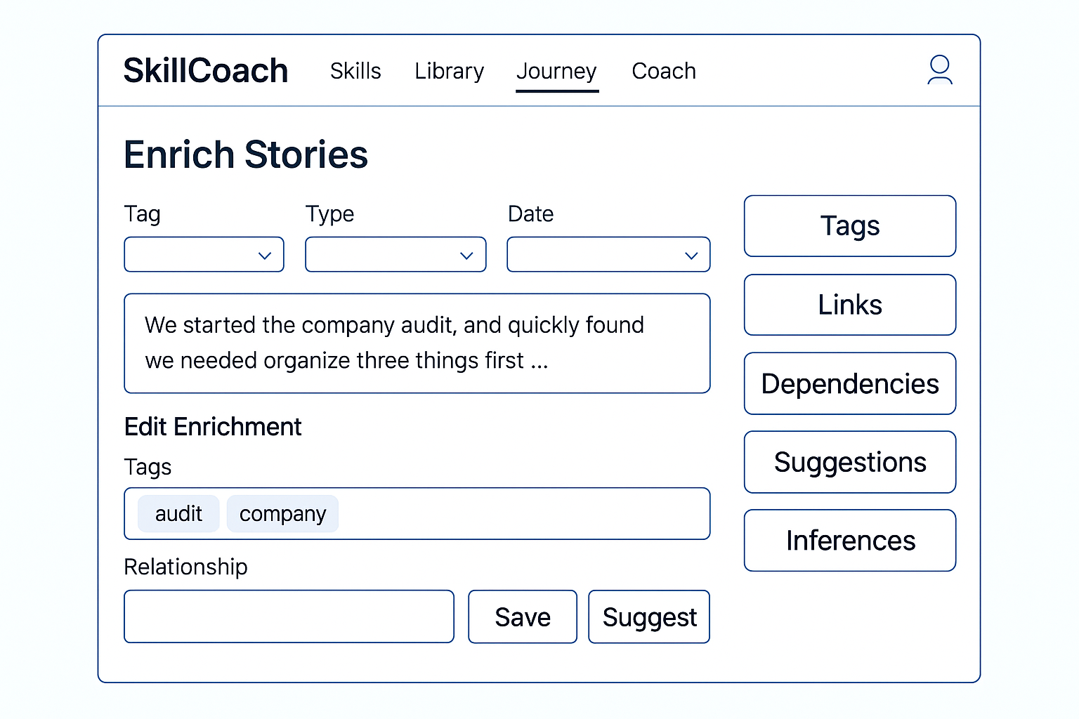 Guide Journey.Enrich_Stories